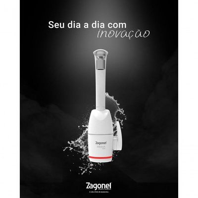Torneira Elétrica Prima Touch 5500w Zagonel Branca