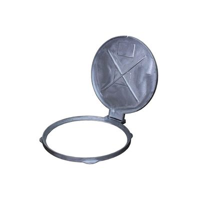 Tampa Tampão De Chão Circular T050 Alumínio Articulado 50cm