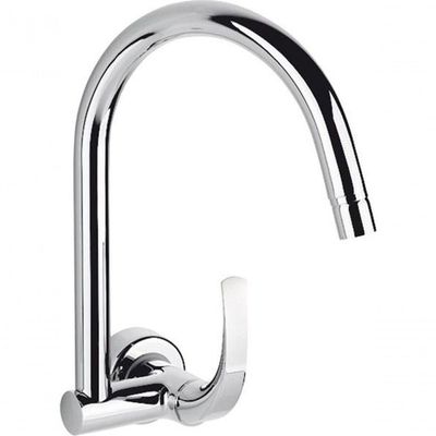 Torneira Pratika Plus De Cozinha Parede Cromado Dn15 1-2 1168-prp-cr Fabrimar
