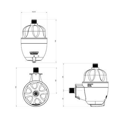 Aquecedor Maxi Ultra - Lorenzetti Branco