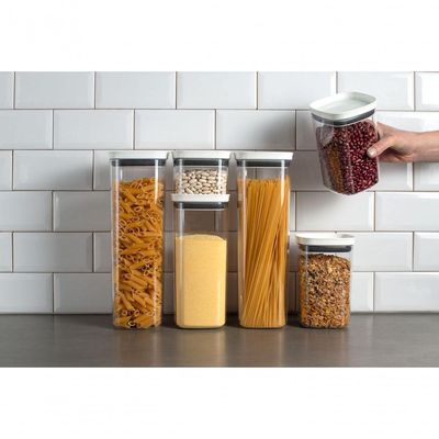 Pote Hermético Médio 1,5 L Block Com Tampa Ob300bcf Ou Otima Vedação