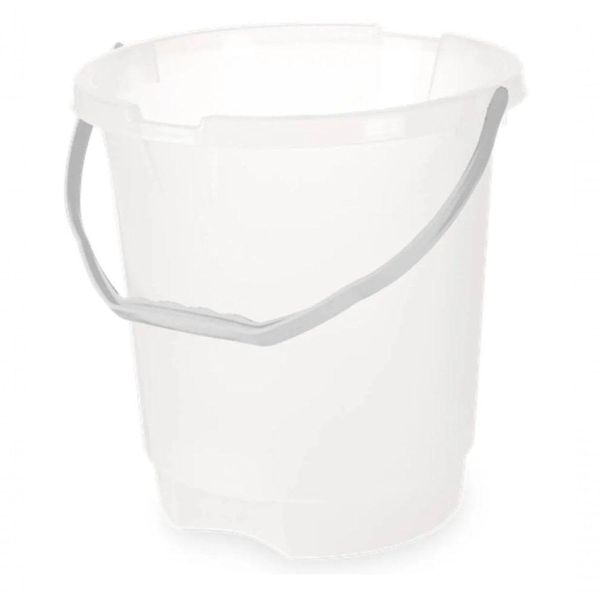 Balde Graduado 20l Transparente Plasvale 1684600