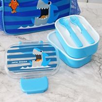 Pote P- Lanche De 2 Andares Infantil 400ml Jacki Design - Pimpolhos Azul