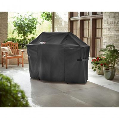 Capa Para Churrasqueira Summit S-460 Weber Preta