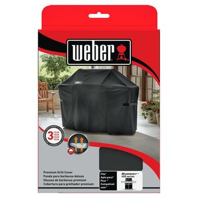 Capa Para Churrasqueira Summit S-460 Weber Preta