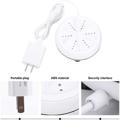 Mini Maquina De Lavar Roupas No Balde Portatil Usb Lavadoura Rotativo