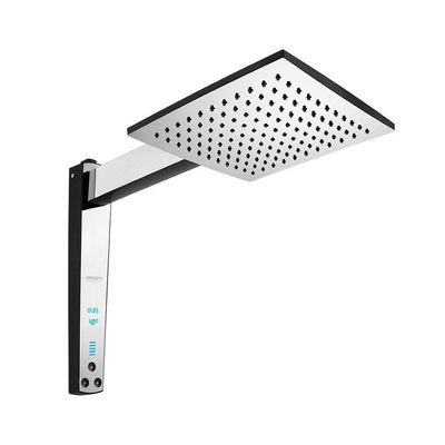 Chuveiro Lorenzetti Acqua Century Digital Preto-cromado 220v