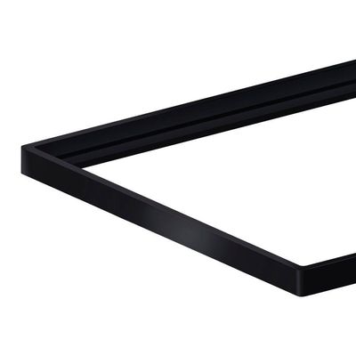 Porta Grelha Linear Elleve Quadrado 4188 15x15 Black Matte