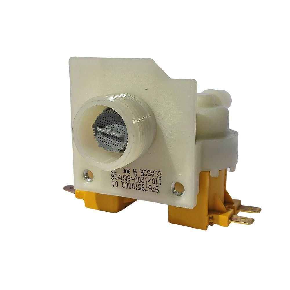 Válvula De Entrada De água Dupla 110v Lavadora Brastemp Consul Emicol 97679510000