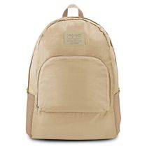 Mochila Dobrável Para Viagem Estampa Lisa Jacki Design Creme