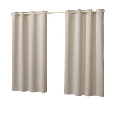 Cortina Blackout 3 Metros Tilia Varão 3,0 X 2,7 M Sala Quarto - Bege