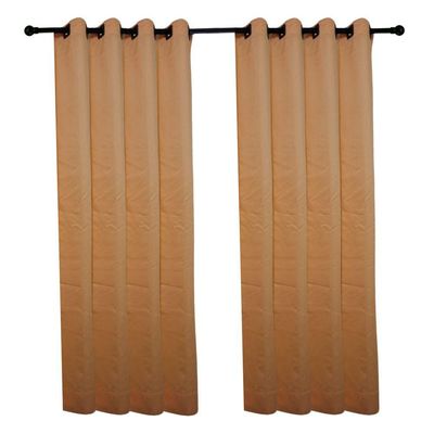 Cortina Tecido Rafia 3,00x2,50 Salmão