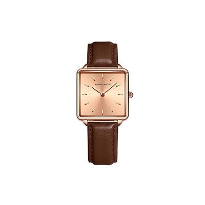 Relógio De Pulso Feminino 108 Quadrado Quartzo