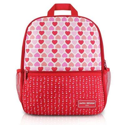 Mochila Sapeka Jacki Design Vermelho - Coração Vermelho Mochila
