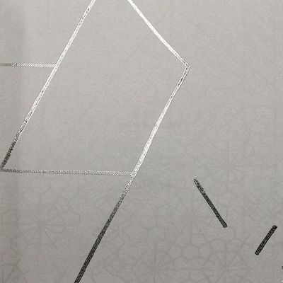Papel De Parede White Swan Geométrico Cinza Ws101401r