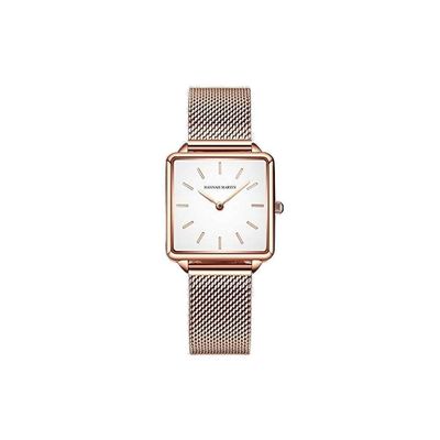 Relógio De Pulso Feminino 108 Quadrado Quartzo