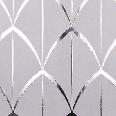 Papel De Parede White Swan Geométrico Branco Ws100401r