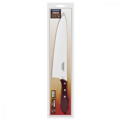 Faca Tramontina para Carne 10´´ em Aço Inox e Cabo Polywood