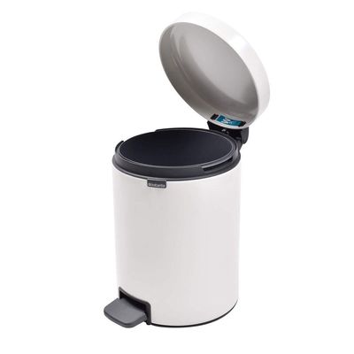 Lixeira Em Aço 5 Litros New Icon Brabantia Branca