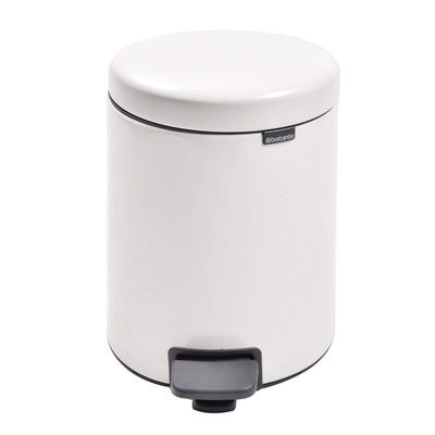 Lixeira Em Aço 5 Litros New Icon Brabantia Branca