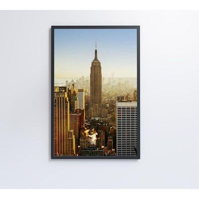Quadro Empire State 60x90 Cm Adesivo Fotográfico