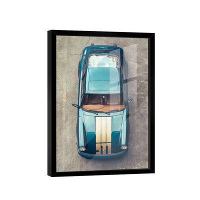 Quadro Porsche 911 Listras Br Artes