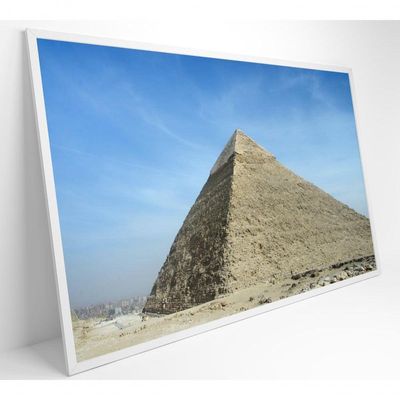 Quadro Piramide De Gizé 60x40 Cm Adesivo Fotográfico