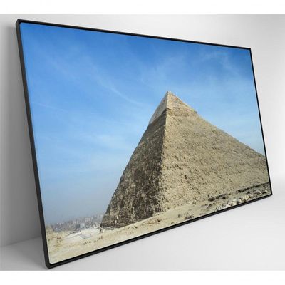 Quadro Piramide De Gizé 60x40 Cm Adesivo Fotográfico