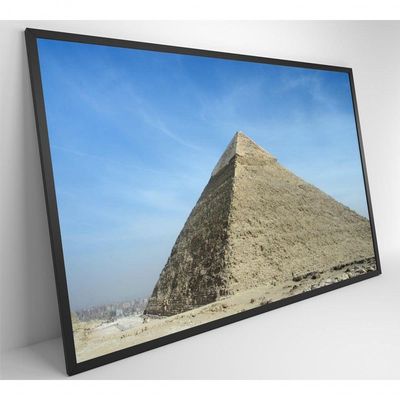 Quadro Piramide De Gizé 60x40 Cm Adesivo Fotográfico