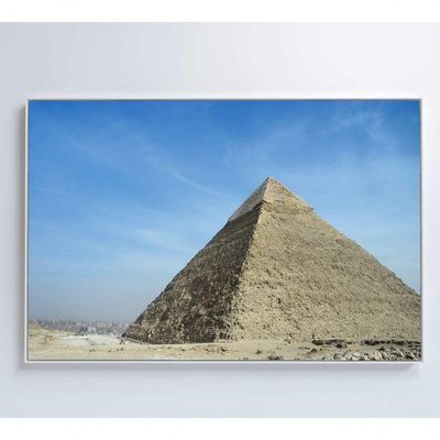 Quadro Piramide De Gizé 60x40 Cm Adesivo Fotográfico