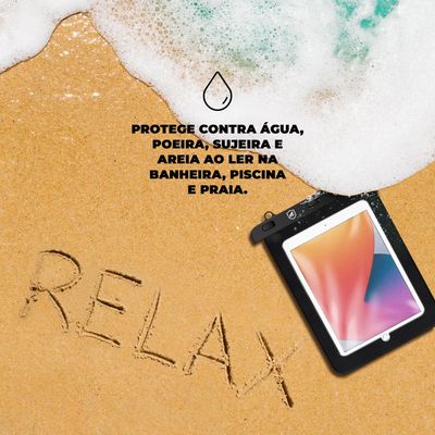 Capa à Prova d'água Universal p/Tablet e iPad 21x27 Gshield