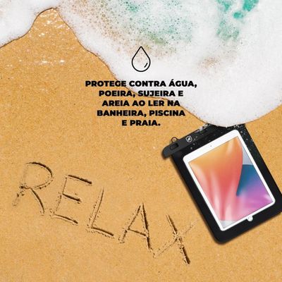 Capa à Prova d'água Universal p/Tablet e iPad 21x27 Gshield