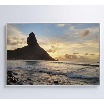 Quadro Pico Fernando De Noronha 90x60 Cm Adesivo Fotográfico