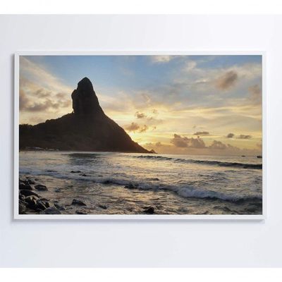 Quadro Pico Fernando De Noronha 90x60 Cm Adesivo Fotográfico