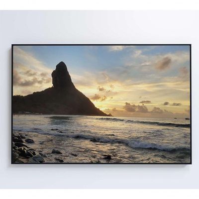 Quadro Pico Fernando De Noronha 90x60 Cm Adesivo Fotográfico