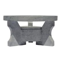 Rechaud Fogareiro De Pedra Sabão 20 Cm