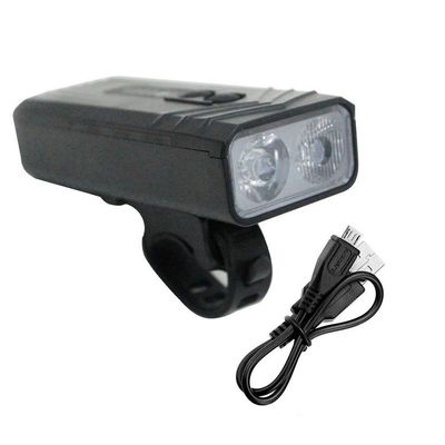 Farol Lanterna Led Recarregável 2 Leds Para Bicicleta