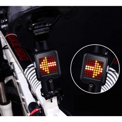 Lanterna Sinalizador Bicicleta Seta Luz Freio Automática
