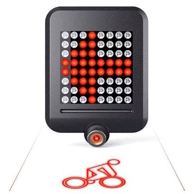 Lanterna Sinalizador Bicicleta Seta Luz Freio Automática