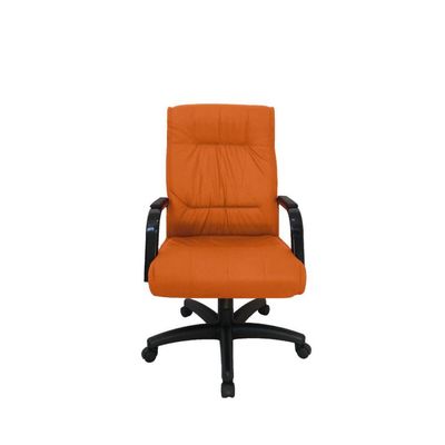 Cadeira Diretor Para Escritório Linha Itália Laranja