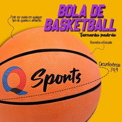 Bola De Basquete Basketball Tamanho Padrão ótima Qualidade