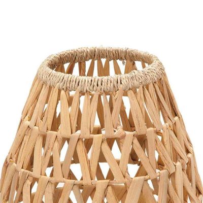 Lanterna Em Fibra Natural 42x25x25cm