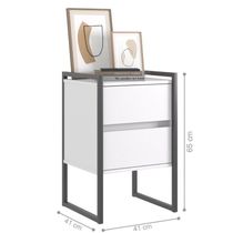 Gaveteiro Industrial Com Gaveta Lelly Branco