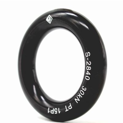 Anel Usclimb Alumínio 30kn Anodizado Preto