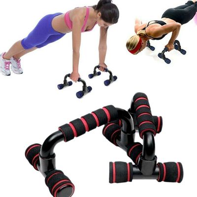 Par De Barras De Apoio Para Flexão De Braço Lorben Exercícios Fitness Calistenia Gt6195-r