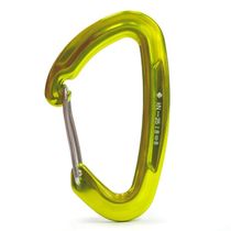 Mosquetão Alumínio Sem Trava Usclimb Aramido Ce En 25kn Amarelo Neon