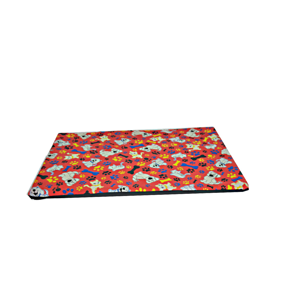 Cama Caminha Colchonete para Pet Cachorro Gato com Ziper Vermelho P