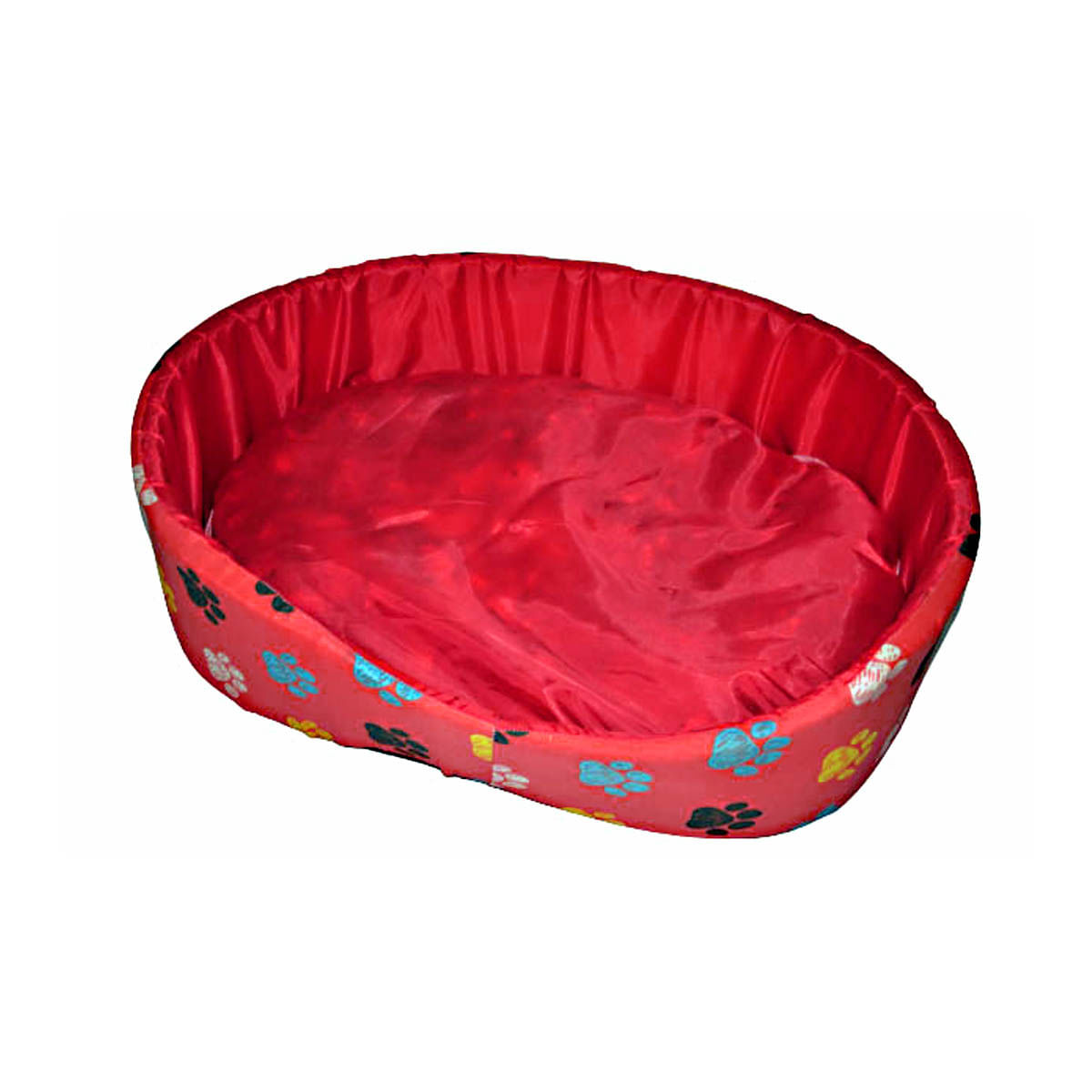 Cama Caminha para Pet Cachorro Gato Europa com Almofada Vermelho G