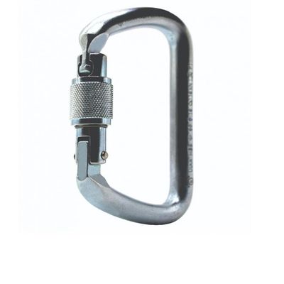 Mosquetão Usclimb Aço D Trava Rosca 60kn Nfpa Inovation