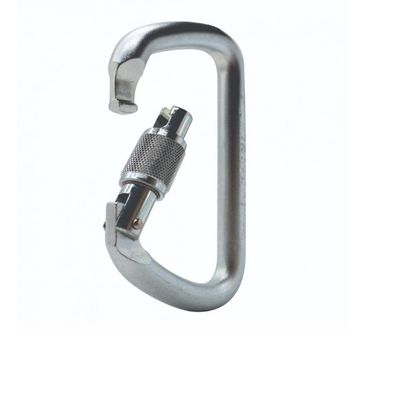 Mosquetão Usclimb Aço D Trava Rosca 60kn Nfpa Inovation